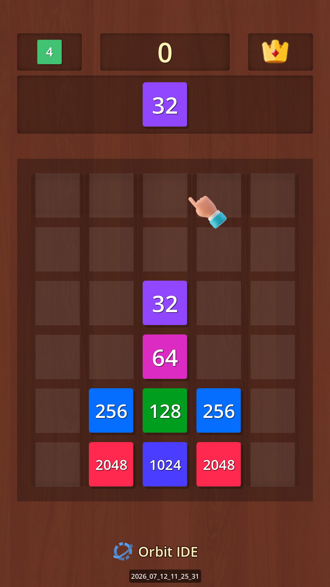 2048 Merge Blocks screenshot 2