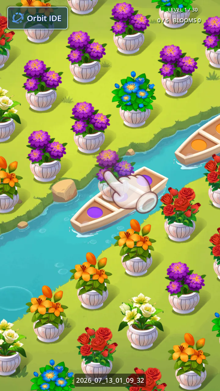 Blossom Sort Flower Games screenshot 2