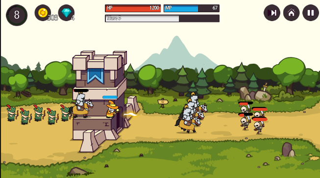 Castle Defender Saga screenshot 2