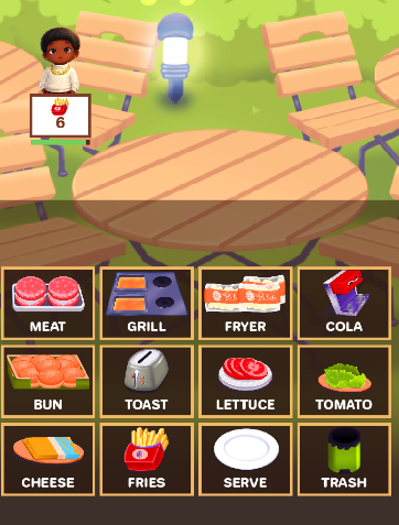 Papas Burger Cook screenshot 2