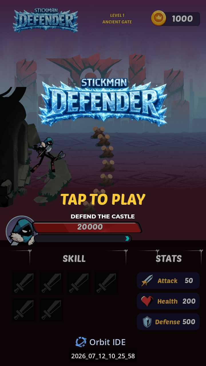 Stickman Warventure screenshot 2